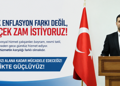 Yıllardır Zam Değil, Enflasyon Farkı Veriliyor!